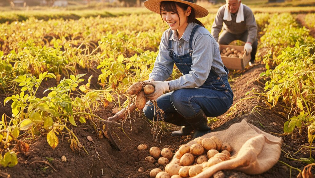 秋ジャガの収穫時期の見極め方！失敗しないサインとタイミング